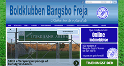 Desktop Screenshot of bangsbofreja.dk